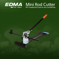 Cortador de Varillas Mini EDMA, Cortador de Varillas Roscadas M6 para Varillas de 4 mm y M6