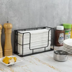 Finition de haute qualité fabriqués à la main porte-serviettes de Table à dîner écologique taille personnalisée accepté porte-serviettes en métal - Product Image 1