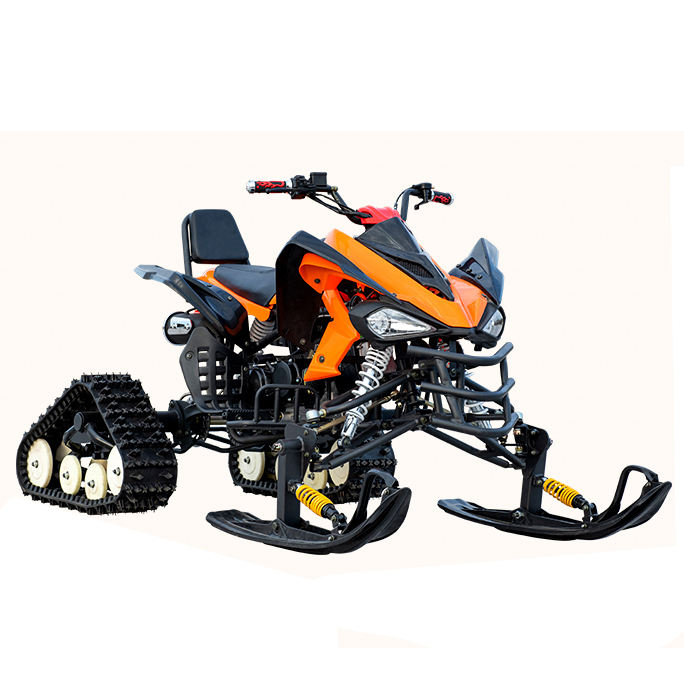 Veicolo da neve cingolato da sci snowscoot di design diverso in vendita