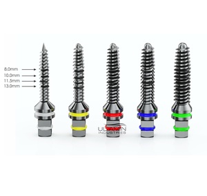Tornillos expansores óseos UL AMIN, herramientas de implantes dentales, instrumentos para elevación sinusal, expansión ósea, acero inoxidable de alta calidad, CE - Product Image 1