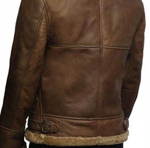 แจ็กเก็ตบอมเบอร์หนังคอตั้งสำหรับผู้ชายเสื้อปักลำลองโอเวอร์ไซส์สำหรับฤดูหนาวออกแบบได้ตามต้องการ - Product Image 6