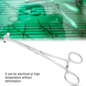 Fórceps de acero inoxidable de calidad profesional para Piercing corporal Hecho en fábrica Precio bajo ODM OEM Accesorios de maquillaje permanente - Product Image 3