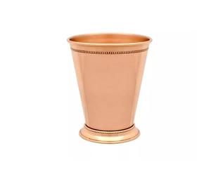 Vaso de cobre corto para Hotel, vaso de metal con acabado antiguo, nuevo aspecto, precio barato - Product Image 3