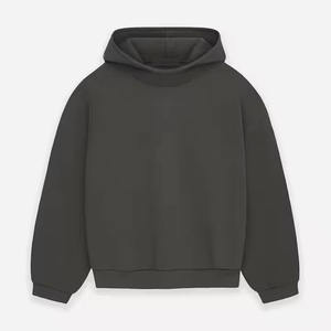 Sudadera con capucha de alta calidad personalizada al por mayor sudadera de marca de peso pesado con diseño de cremallera para hombre - Product Image 3
