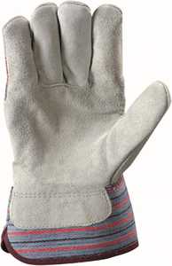 Gants de sécurité de travail en cuir de vachette de qualité supérieure Protection industrielle Gants de gréeur de travail à manchette robuste - Product Image 3