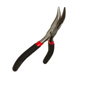 Outil d'extension de cheveux DIY Pince à pointe courbée pour micro anneaux/liens/perles Extension de cheveux personnalisée - Product Image 3