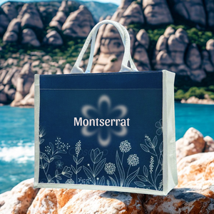 Bolsa de yute con estampado de logotipo de tamaño personalizado, la más vendida, bolsa de compras, bolsa de compras de yute colorida, yute colorido hecho en Vietnam - Product Image 4