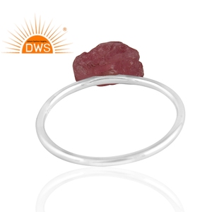 Nuevo diseño 925 plata esterlina fina Natural Bio turmalina piedra preciosa anillo apilable joyería para mujer regalo para ella - Product Image 3