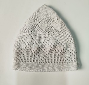 หมวกฮิญาบสำหรับผู้ชายหมวกมุสลิมทำด้วยมือปักลายถักโครเชต์ผ้าคอตตอนอิสลาม - Product Image 2