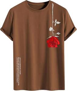 T-shirt Homme Longline Imprimé Hipster Hip-Hop Urbain Moderne Streetwear Mode Urbaine en Polyester/Coton - Product Image 5