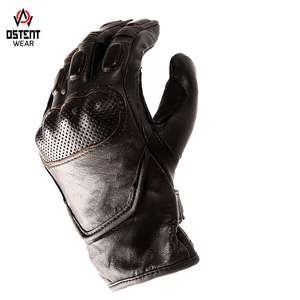 Guantes de carreras de piel de vaca de alta calidad Unisex 2024, ligeros, con logotipo personalizado, protección de invierno, malla a prueba de viento, Gimnasio Deportivo - Product Image 5