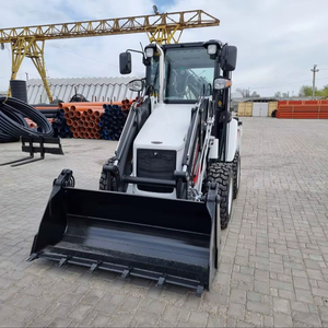 Livraison gratuite Chargeuse-pelleteuse Hidromek 62SS à vendre Chargeuse-pelleteuse sur roues Approuvée CE EPA Avec chargeur frontal Accessoire de chargeuse-pelleteuse - Product Image 4