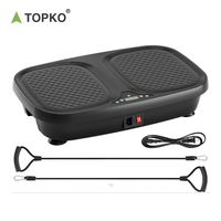 TOPKO Plaque vibrante pour la maison Machine de fitness à vibration complète du corps Machine d'exercice d'intérieur