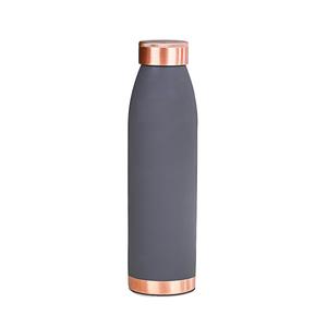 Tamaño personalizado Color gris Botella de agua de cobre Método de bebida directa de alto estándar Regalo atractivo Propósito Venta - Product Image 1