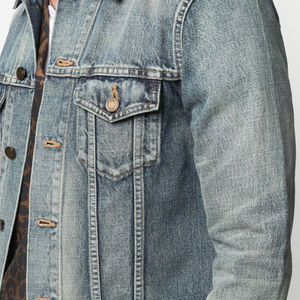 Chaqueta de calidad superior para hombre, chaqueta vaquera, abrigo vaquero abotonado informal, ropa de abrigo elegante para hombre, perfecta para Otoño e Invierno - Product Image 4