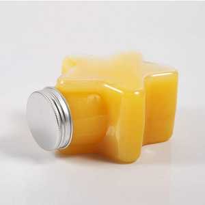 Botella Desechable de PET de 500 ml con Forma de Estrella para Bebidas, Tapa de Aluminio, Impresión de Logotipo Personalizado con Serigrafía para Té Boba y Jugos Frescos - Product Image 2