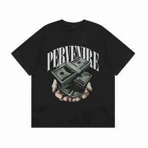 เสื้อยืดผ้าฝ้ายพิมพ์ลาย DTG ส่วนบุคคลสำหรับผู้ชายมีลายพิมพ์สดใสทนทานให้ความรู้สึกสบายและทันสมัยในชีวิตประจำวัน - Product Image 4