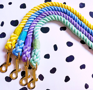 Stone Grey Organic Cotton Rope Dog <b>Leash</b> <b>Pet</b> Supplies Accessory Customized Colored Cotton Rope Handmade Dog <b>Leash</b> <b>Pet</b> <b>Leash</b> Set - Product Image 3