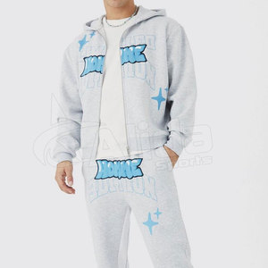 Chándal Deportivo Personalizado de Corte Ajustado para Hombre, Última Moda, Conjunto Deportivo de 2 Piezas, Traje Deportivo para Hombre - Product Image 3