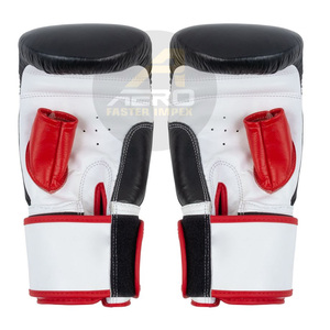 Customizable Leather Punching Mitt <b>Gloves</b> for <b>Martial</b> <b>Arts</b> <b>and</b> <b>Boxing</b> Training Power Sparring Fighting <b>Gloves</b> - Product Image 2