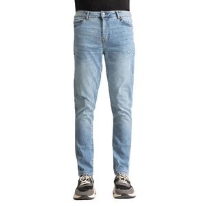 Servicio OEM, Jeans Clásicos de Pierna Recta para Hombre, Pantalones Vaqueros Duraderos y Elegantes, Atuendos Casuales, Material Suave, Nuevo Diseño - Product Image 1