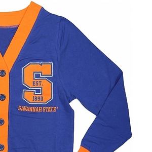 Savannah State University personalizado bordado SSU Knit Cardigan suéter para Sorority College suéter para unisex - Product Image 4