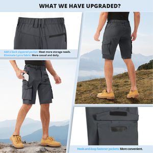 <b>Men's</b> Summer Beach <b>Shorts</b> Quick-Drying Custom Printed Polyester Summer Beach <b>Shorts</b> with Vintage Decoration Solid Pattern - Product Image 2