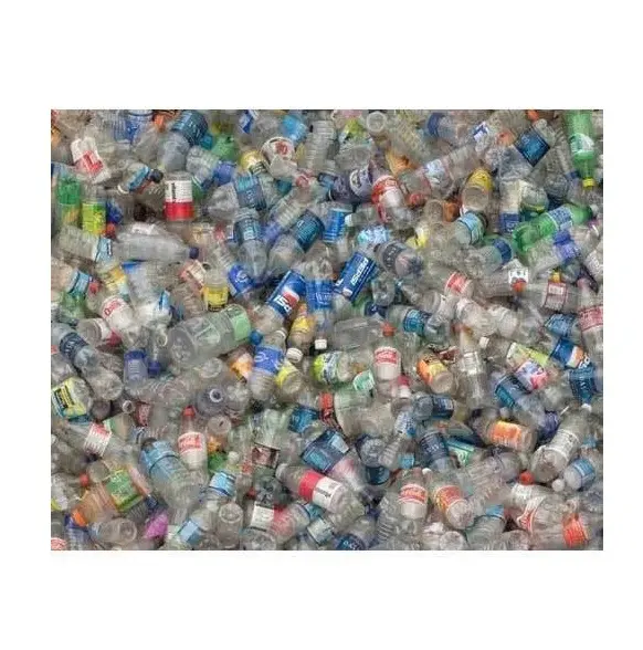 100% บริสุทธิ์ที่มีคุณภาพพลาสติก PET เศษ/ล้างรีไซเคิลเศษพลาสติกที่ดีที่สุดราคาถูกขายส่ง