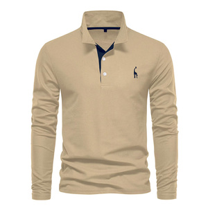 Camiseta Polo Casual Personalizada con Logotipo para Hombre, Manga Corta, Ligera, Transpirable, Ropa Deportiva de Estilo de Vida - Product Image 5