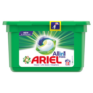 PRECIO BAJO Detergente Ariel en Polvo/Ariel Detergente en Polvo 3,75kg/Cápsulas Ariel '15 - Product Image 1
