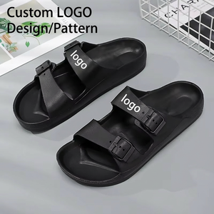 Sandales à glissière EVA personnalisées BreezeStep été/hiver, hommes et femmes |   Chaussons d'extérieur à boucle réglable, imperméables, antidérapants, doux - Product Image 1