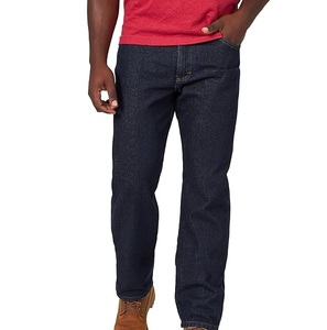 กางเกงยีนส์สีดำผ้ายืดเข้ารูปสำหรับผู้ชายผ้าแคนวาสแบบทางการกันน้ำเป็นมิตรกับสิ่งแวดล้อมระบายอากาศได้ดี - Product Image 1