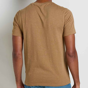 Custom logo Blank T-<b>shirts</b> Summer <b>Mens</b> Tshirt Organic Cotton Tshirts Short Sleeve Tshirt <b>with</b> <b>Pocket</b> <b>Men's</b> Jersey T <b>Shirt</b> - Product Image 2