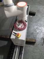 Robot de soudage collaboratif sur rail au sol, 6 axes, charge utile de 5 kg, répétabilité de 0,02 mm, IP54/IP66, moteur de soudage de longue couture, CE ISO TS