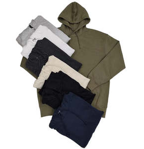 Sweat à capuche pour homme avec tissu teint uni prêt à exporter en stock au Bangladesh vêtements au prix de gros Service OEM Sweat à capuche pour homme - Product Image 1