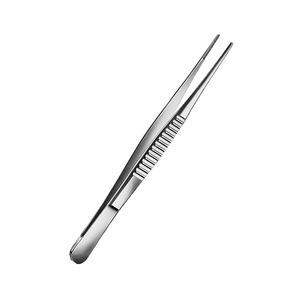 คีมหนีบกระดาษทิชชู่แบบตรงจาก atraumata atraumatic ใช้ในการผ่าตัดระดับที่ดีที่สุดฉันทำจากสเตนเลสสตีล - Product Image 2