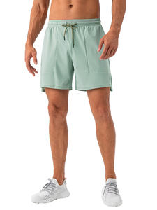 Vente en gros de shorts d'entraînement pour hommes, shorts de course, musculation, musculation, vêtements de sport, shorts de gymnastique avec poche - Product Image 4