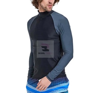 Rash Guard personnalisé à manches longues pour hommes Qualité supérieure Rash Guard pour hommes - Product Image 3