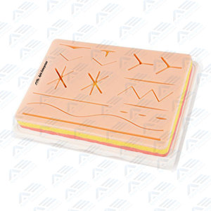 Stainless Steel Surgical Tools <b>Kit</b> Manikin Medical Veterinary Use Suture Practice Set for Medical Students with Silicone Pad - Product Image 2