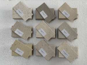 Cartes de visite vierges en fibres naturelles faites à la main, 400 g/m², écologiques, texturées, papier de banane, de chanvre, de bambou et de riz - Product Image 2