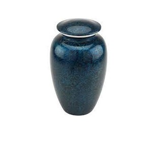 Urna de entierro para adultos Madre de perla Latón Cremación Urnas para adultos Urna moderna Equipo de servicio funerario - Product Image 3