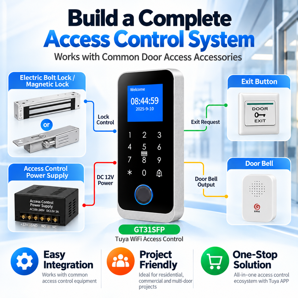 Card Access Control for Office Door and Retail Entry Installations with ...