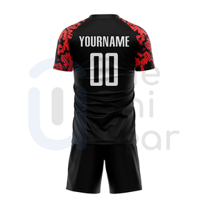 Maillots et shorts de football personnalisés OEM vente en gros uniformes de football de haute qualité kits d'équipe de sublimation fabricant d'usine - Product Image 6