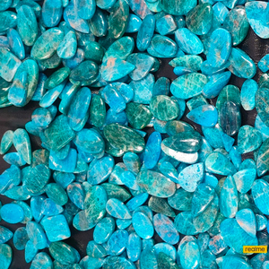 Cabochon à facettes Apatit naturel pour bijoux Tranches de rose de pierres précieuses fantaisie de haute qualité pour la fabrication de bracelets - Product Image 2