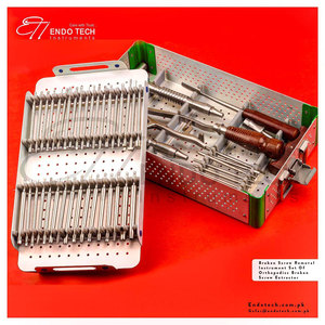 Medical Surgical <b>Neurosurgery</b> Orthopedic Surgery Spinal Pedicle Screw Orthopaedic Cervical Spine <b>Instruments</b> Set - Product Image 6