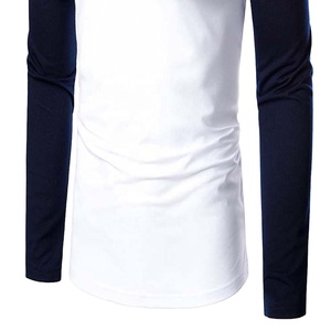 2025 Golf de manga larga de alta calidad para hombres para Polo al por mayor ropa de calle con estampado deportivo 20% poliéster 80% Algodón - Product Image 4