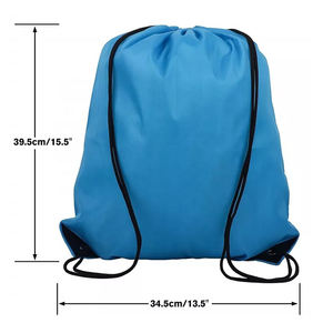 Bolsa con cordón Bolsas de embalaje de regalo Logotipo personalizado Tamaño grande Zapatos de gato de algodón Zapatos y ropa Zapatos Bolsa de polvo personalizada - Product Image 3