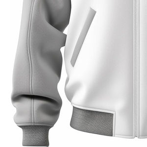 Chaqueta Casual de Invierno Unisex 2025 con Logotipo Personalizado, Chaqueta de Lana y Algodón de Calidad, Cuello Alto, Estilo Béisbol Universitario, Resistente al Viento y Transpirable - Product Image 5