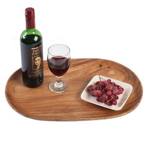 ถาดเสิร์ฟไม้ทำมือดีไซน์แฟนซีสำหรับงานแต่งงานในบ้านและร้านอาหาร - Product Image 5