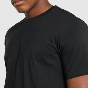 Usine orientée vers l'exportation Nouveau design personnalisé T-shirt pour hommes 100% coton OEM Design Couleur unie Vente en gros à vendre - Product Image 5